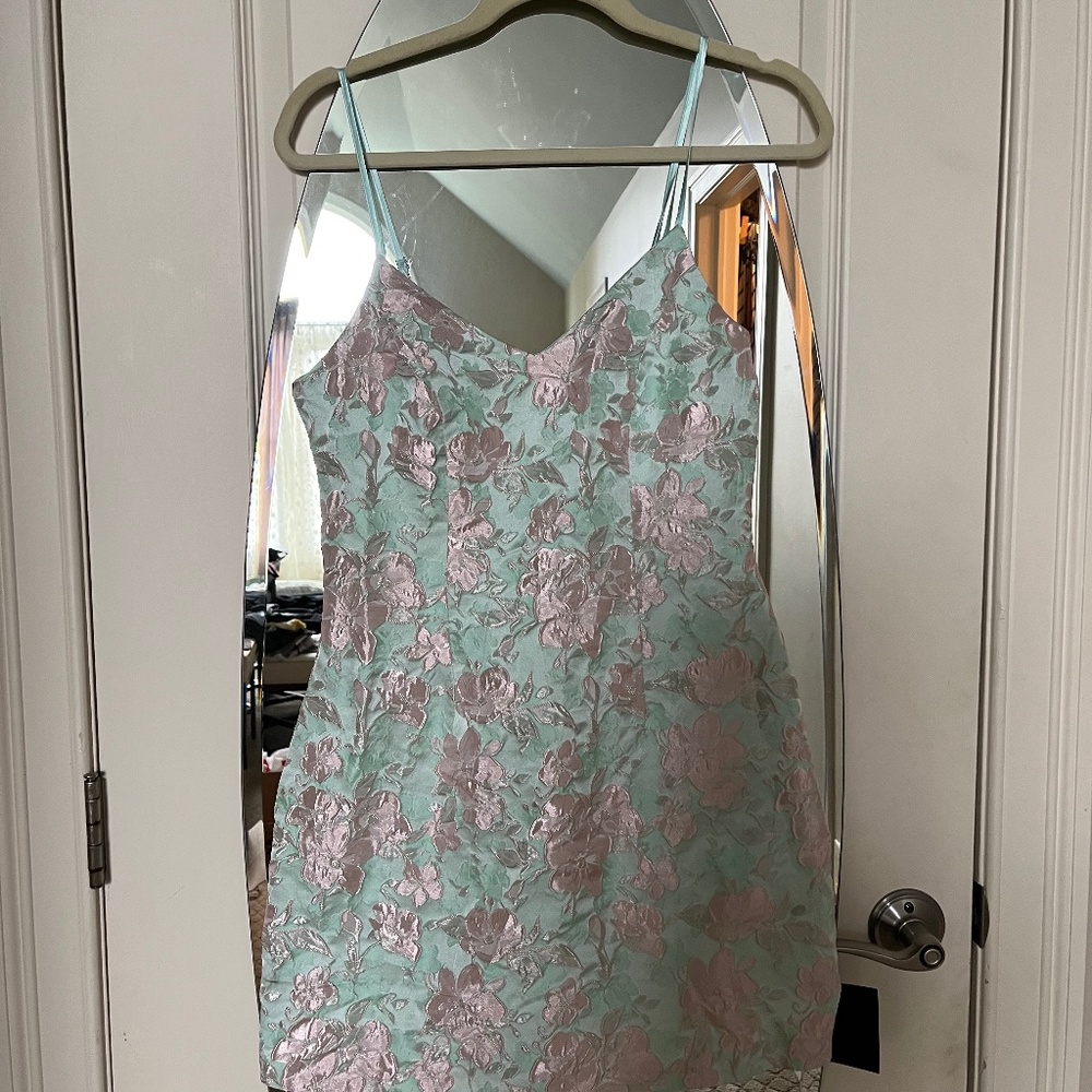 floral hoco/semi formal/wedding dress